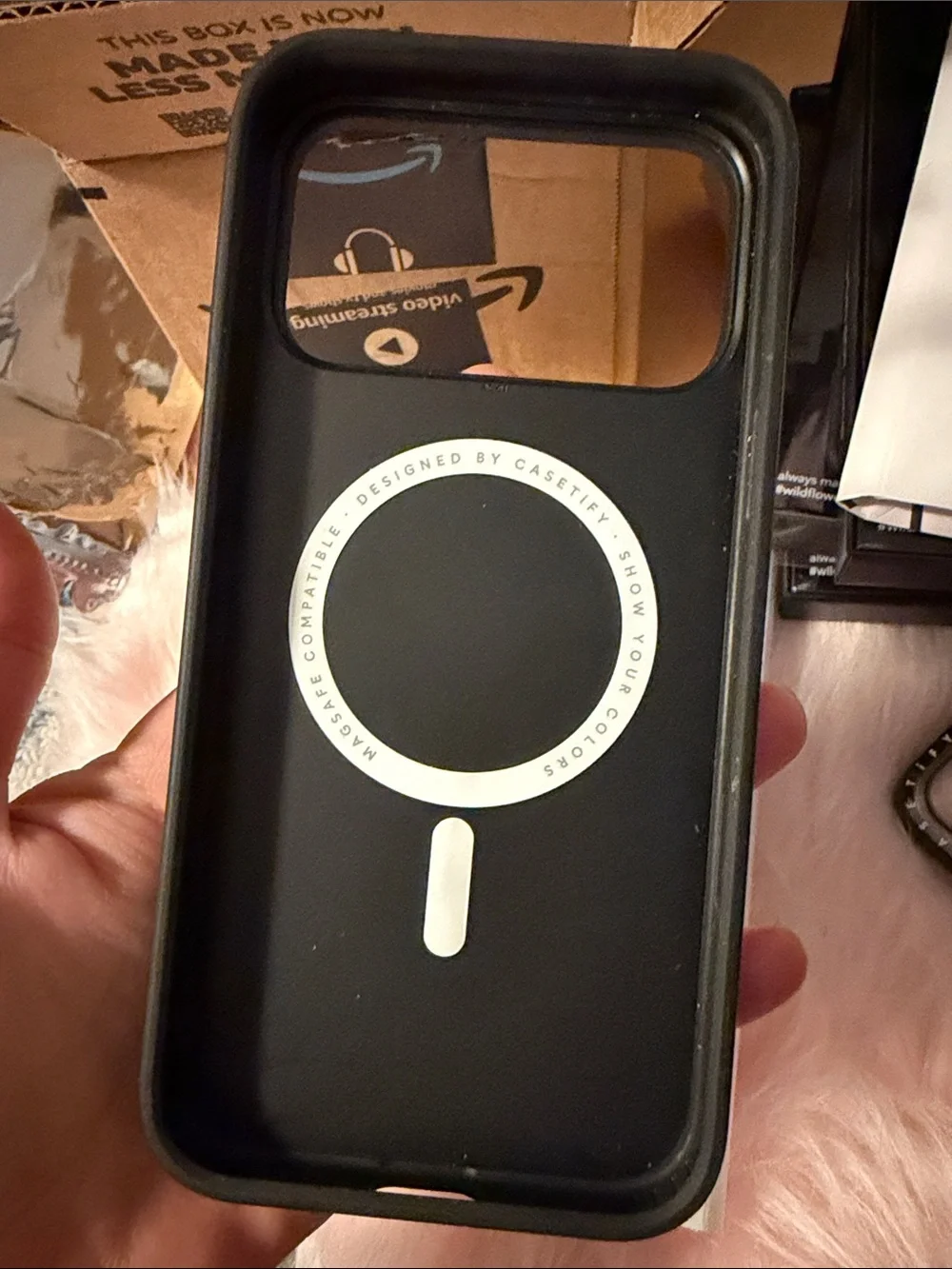 Casetify iPhone 17 pro max case used